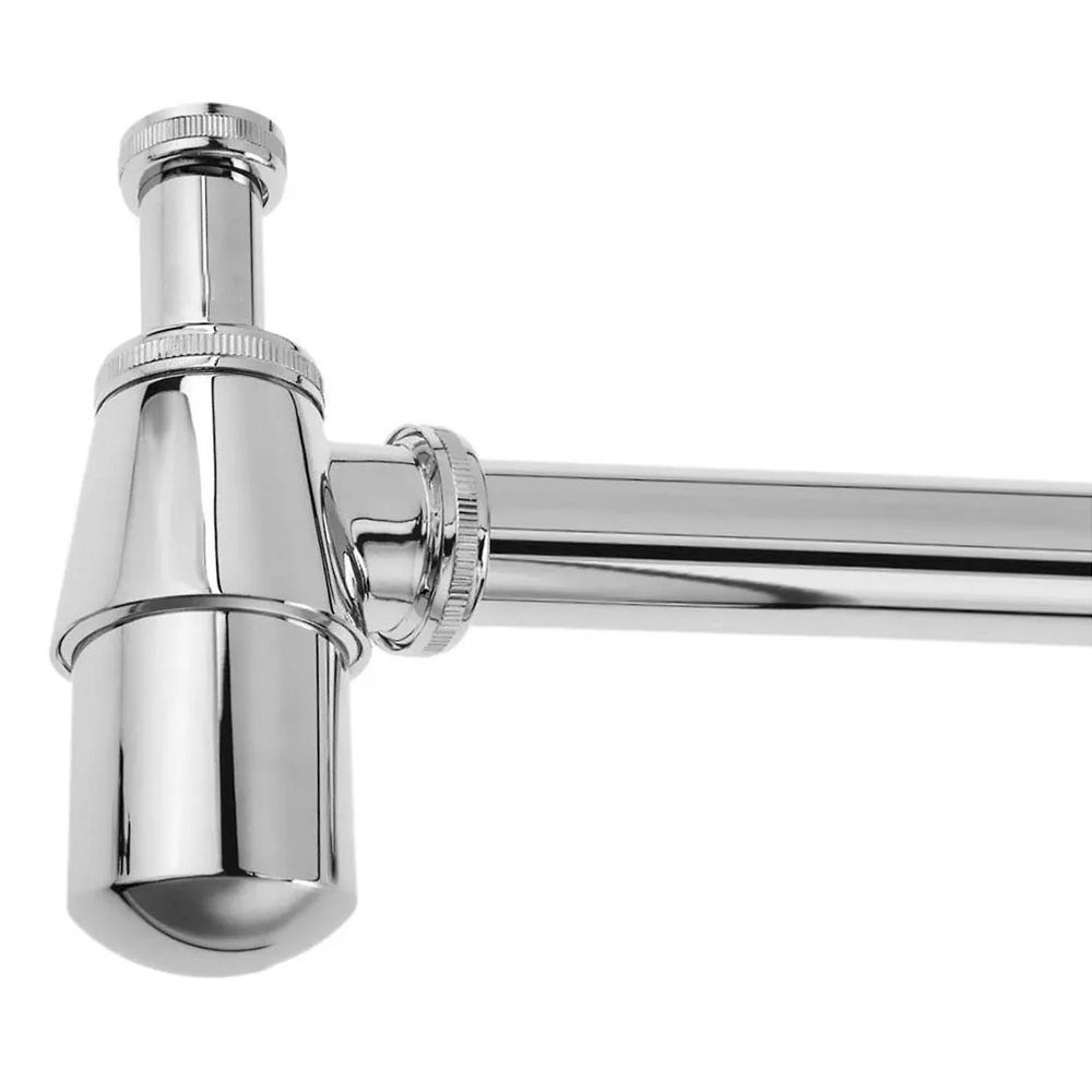 Sifão Pia Tanque Lavanderia Metal Copo Cromado 1.1/4 x 2'' Conexao — imagem 2 de 2