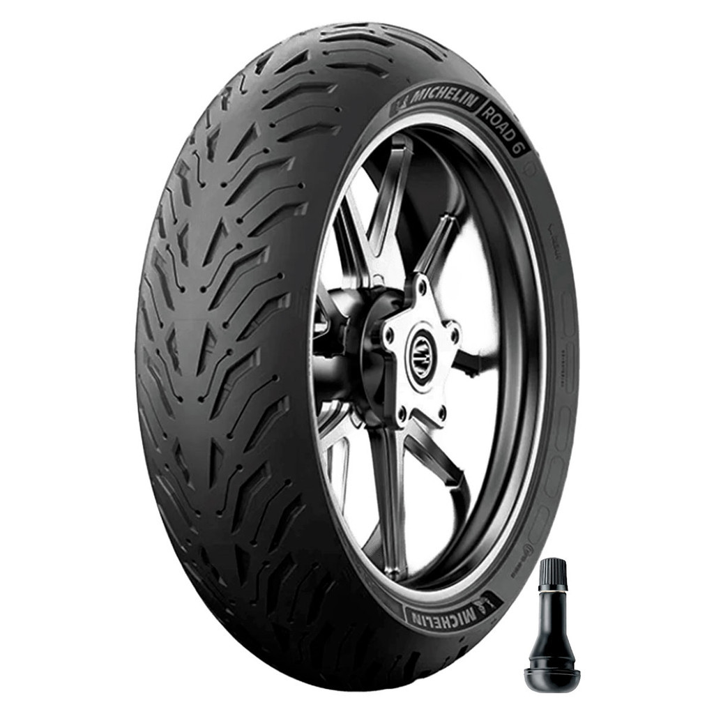 Pneu Michelin 170/60 ZR17 M/C 72W Road 6 R TL + Válvula