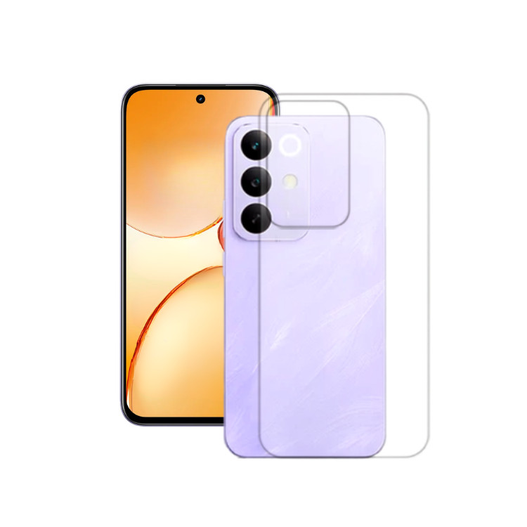 Película Proteção Traseira Hidrogel Resistente p/ Smartphone Celular Realme C85 Pro