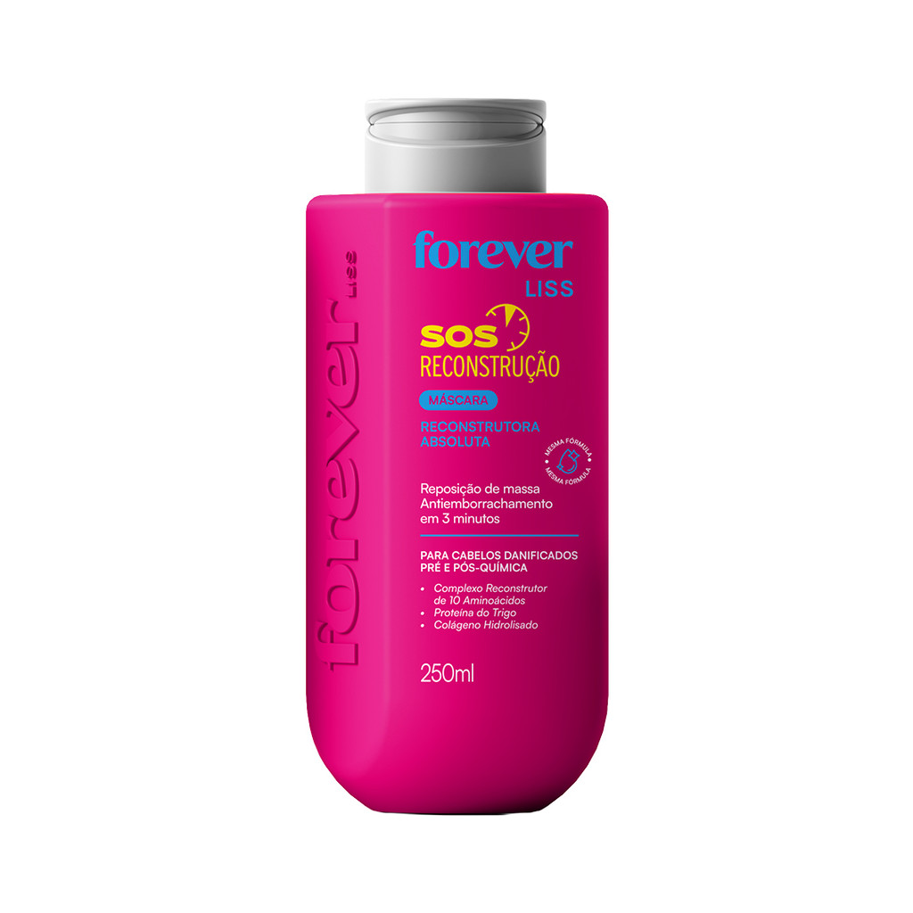 Máscara SOS Reconstrução Forever Liss 250g