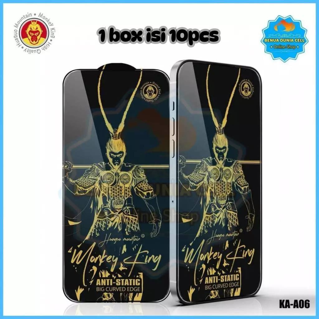 KA-A06 1 Caixa Contém 10 PCS Vidro Temperado Macaco KING XIAOMI POCO C40 C71 C81
