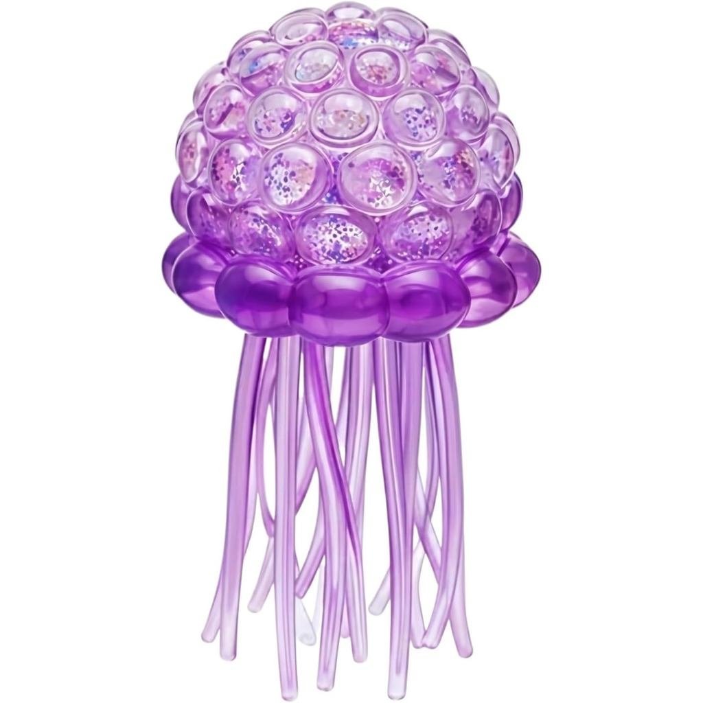 Bola Anti-estresse em Forma de Água-viva, Preenchida com Açúcar de Malte para uma Aderência Sensorial Sólida, Redutor de