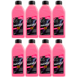 Kit Aditivo Radiador Paraflu 8 Litros Orgânico Rosa Long Life Pronto para uso 103004