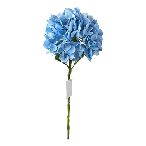 Hortênsia Artificial Silicone 50cm Galho Grande Premium