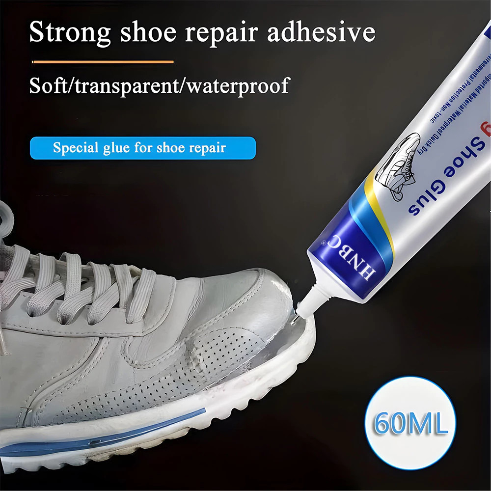 1/2/3 Cola Transparente Para Reparo De Sapatos – Adesivo À Prova D'água Fixação De Solas , Saltos E Bolsas (60ml)