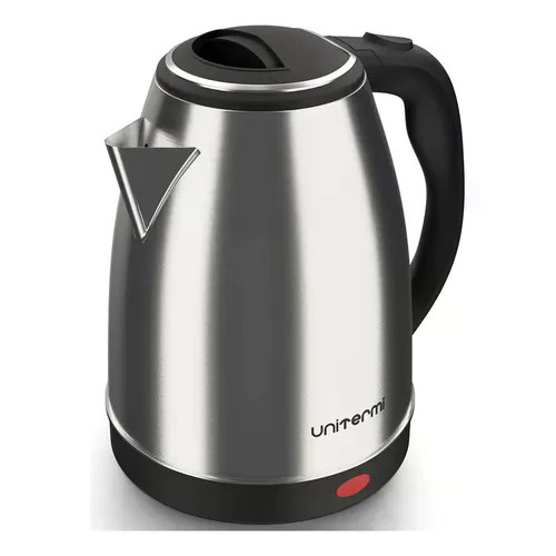 Chaleira Elétrica 1.8l Unitermi Desligamento Automático Prateado 127v