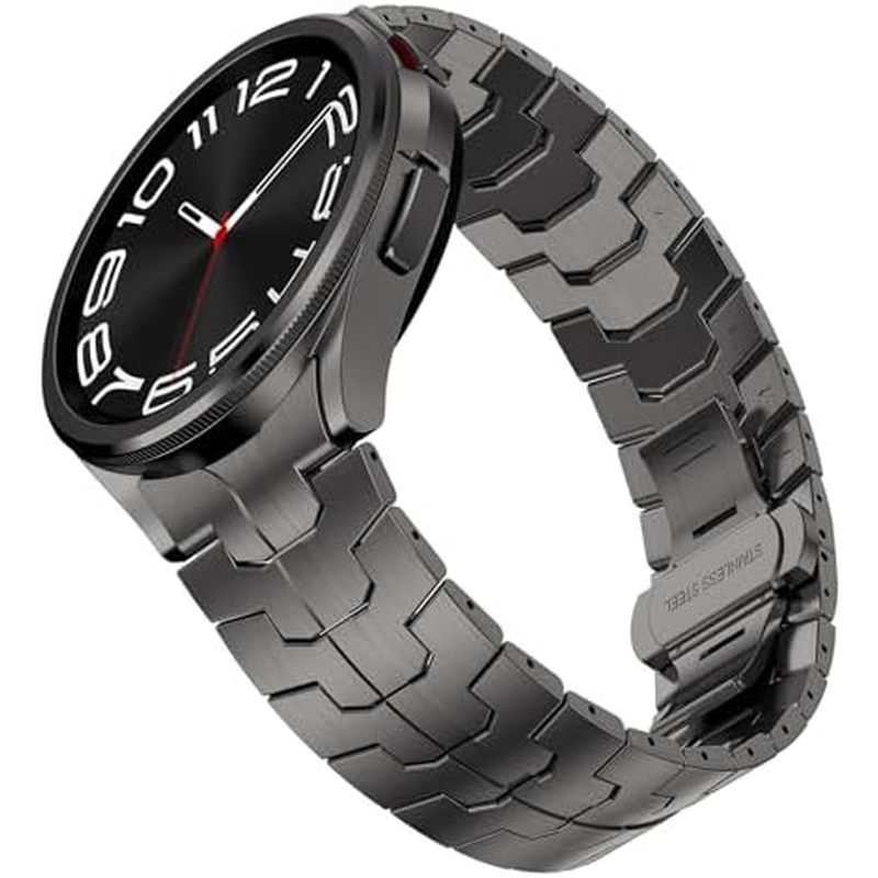 Pulseira De Metal VeveXiao Compatível Com Samsung Galaxy Watch 6 40mm 44mm Band/