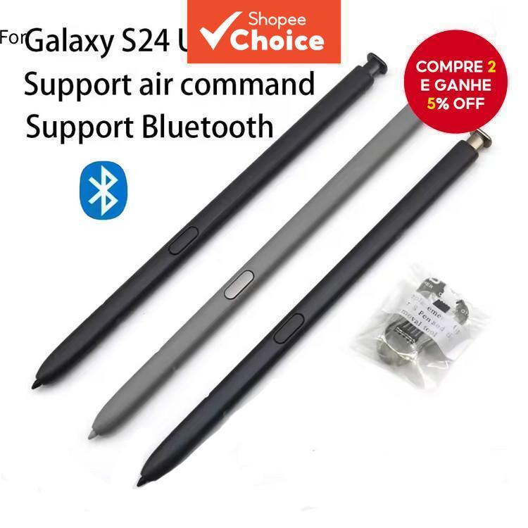 Original para Samsung Galaxy S24 Ultra Touch Screen Caneta Stylus S Pen Lápis Co