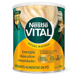 Nestlé Vital Ritual Matinal Adultos 40+ Aroma Baunilha 720g