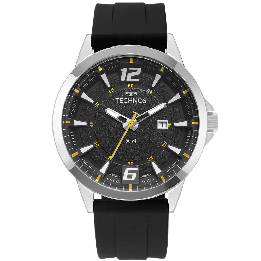 Relógio Technos Masculino Racer Prata - 2117LDP/2P