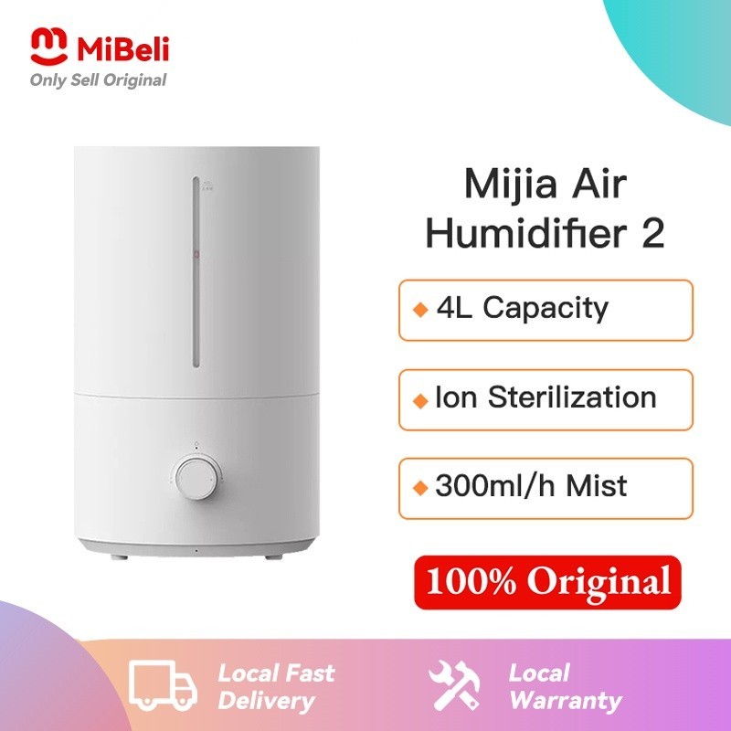 Umidificador De Ar Xiaomi Mijia 2 | 4-4.5L , Difusor E Purificador De Aromaterap