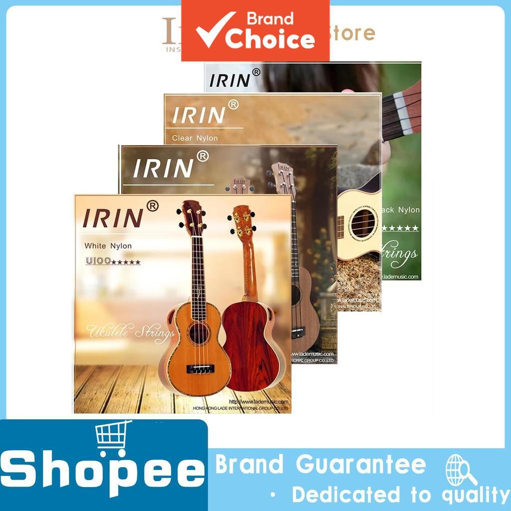  IRIN 4 Pcs/Set Cordas para Ukulele Soprano de Nylon Acessórios para Instrumentos Musicais 4 Cordas de Violão Havaiano
