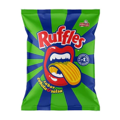 Ruffles Batata Frita Ondulada Cebola & Salsa Pacote 33g