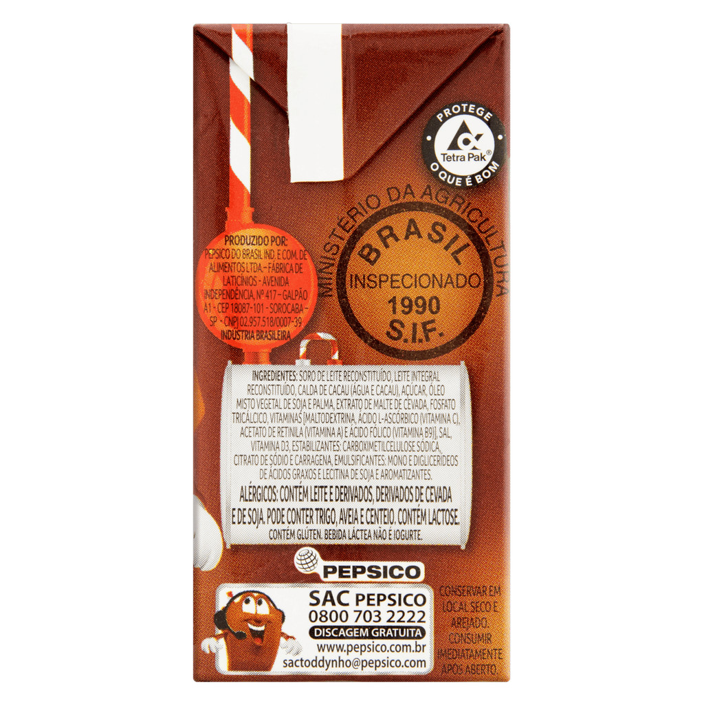 Toddynho Bebida láctea UHT sabor chocolate 200ml · foto 2