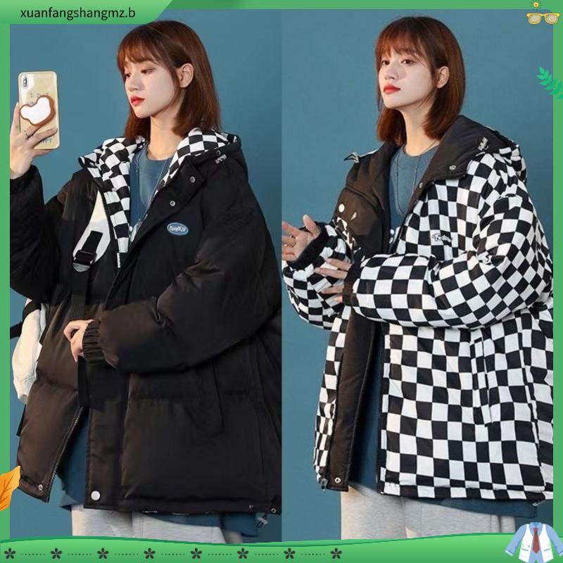 Roupas acolchoadas Roupas femininas Design de inverno moderno Sentido Pessoas pequenas Roupas acolchoadas dupla face Xad