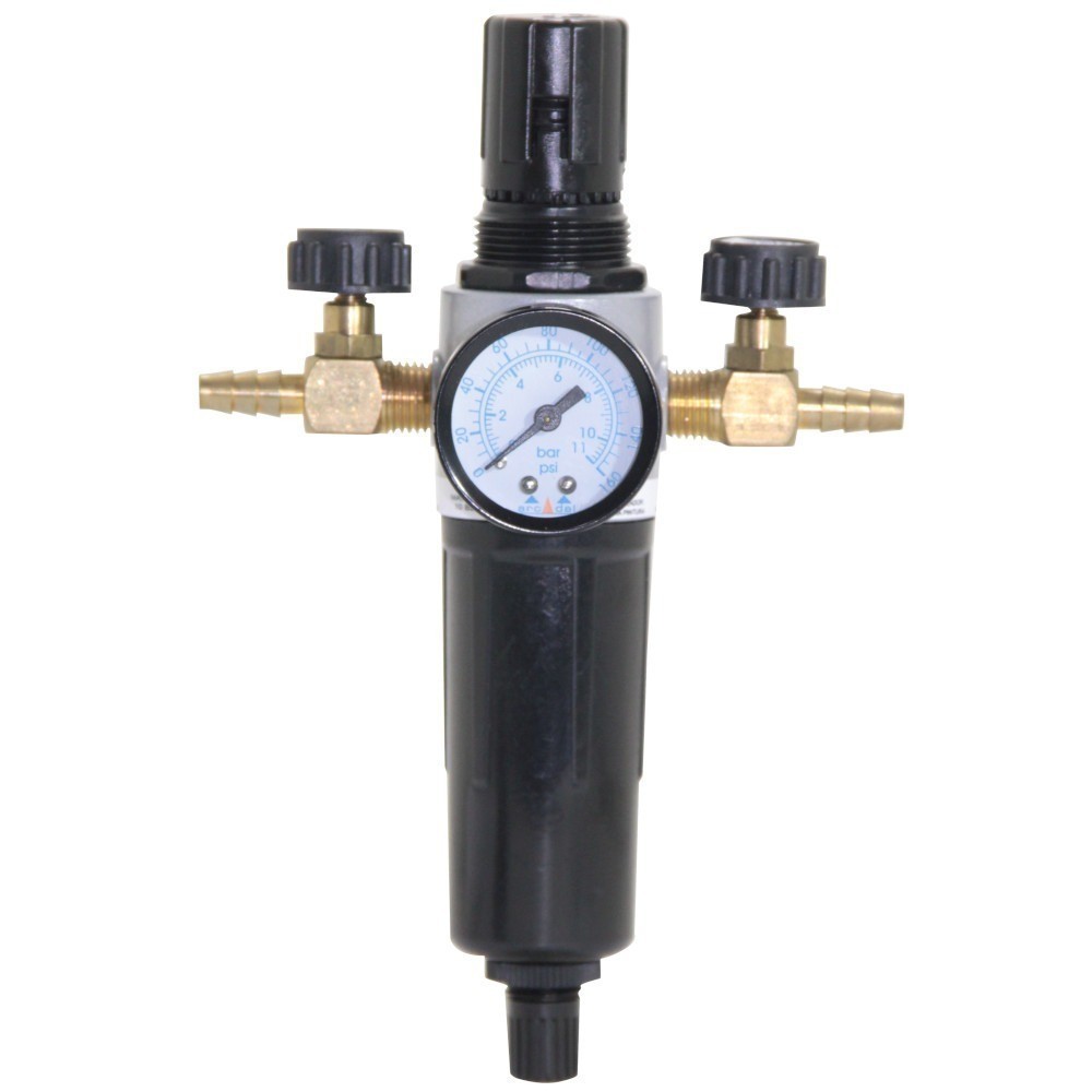Filtro de ar regulador de pressão com 2 saídas ARC-2158-CM - Arcdal