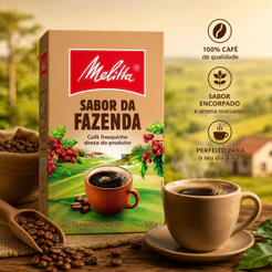 Cafe Melitta Sabor da Fazenda 500g