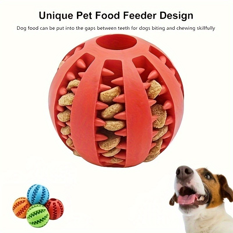 1 brinquedo de bola de cachorro, adequado para cães pequenos, filhotes elásticos interativos, brinquedo de mastigar, lim