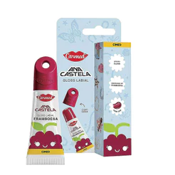 Gloss Labial Carmed Ana Castela Framboesa 5g