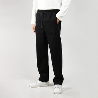 Calças casuais de perna reta masculinas High-End Drape primavera verão roupas calças pretas masculinas soltas cinza novo