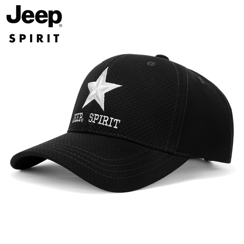 JEEP JEEP Primavera Verão Boné de beisebol de secagem rápida Homens Mulheres Esportes ao ar livre Chapéu Sombrinha Lazer