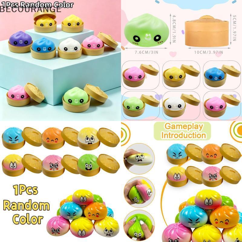 BEC Simulação Bolinho Brinquedos Espremíveis Mole Colorido Anti Estresse Aliviar Para Crianças Adultos Dpress Brinquedo 