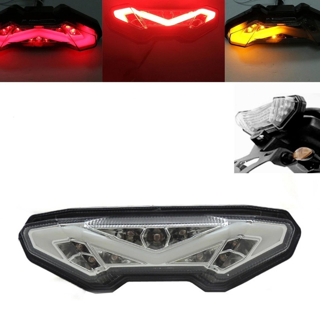 Motocicleta Integrada LED Freio Traseiro Sinal De Volta Lâmpada Luz Da Cauda Para YAMAHA MT-09 Tracer FZ FJ-10-10 700 TO
