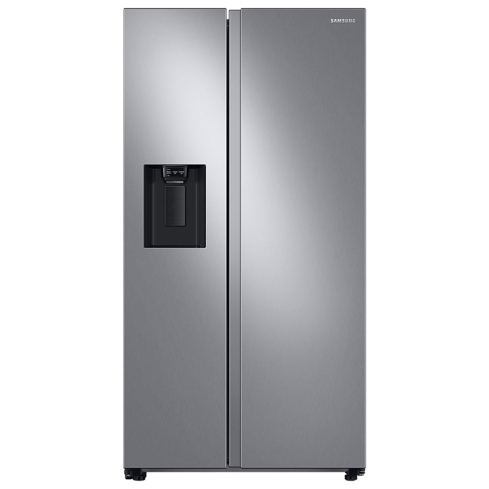 Geladeira Samsung RS60 Side by Side com All Around Cooling e SpaceMax 628L Inox 