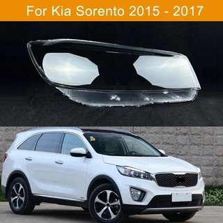 Tampa Da Lente Do Farol Carro Cabeça Luz Escudo Lâmpada Capa De Vidro Para Kia Sorento 2015 2016 2017 2018