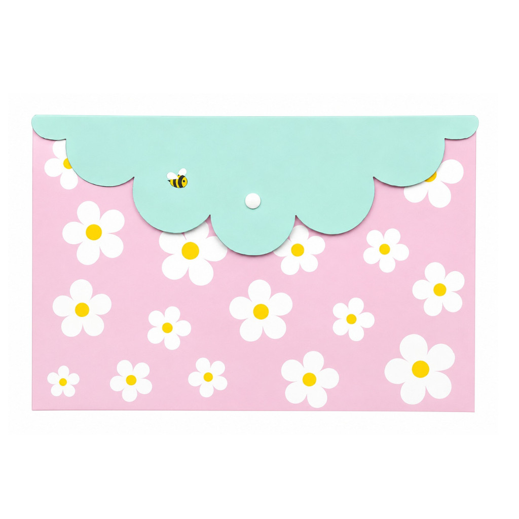 Pasta Envelope Jardine A4 - Polibrás