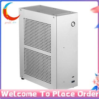 Chassi De Mesa ITX Caso De Computador Mini NAS Duplo 3.5-Polegada Disco Rígido Frontal USB3.0 TYPEC Interface Substituiç