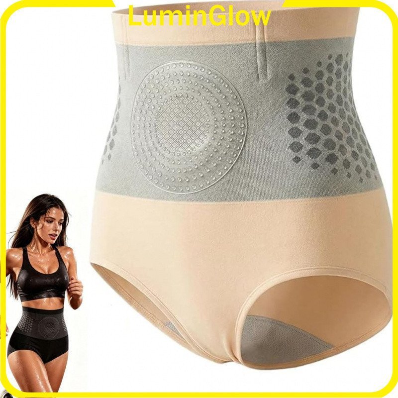 Shorts Modeladores 4 em 1 com Micro-partículas de Moringa | Queima de Gordura, Controle Abdominal, IGMY