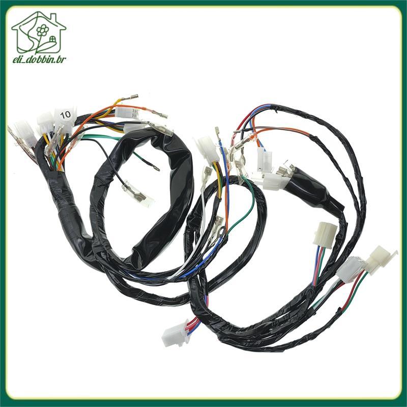 Cabo De Fio Principal Inteiro Para Wangjiang GN250 GN 250 250cc 3661038301 Linha De Chicote Elétrico Motocicleta