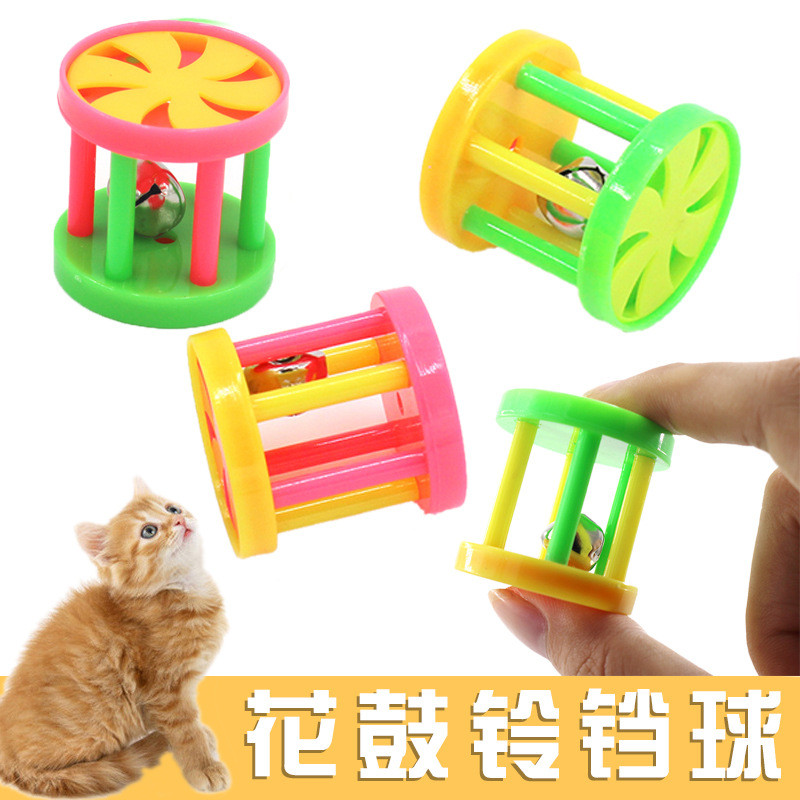 Gato brinquedo sino Hub gato brinquedo voz provocando gato brinquedo gato coçar bola brinquedo para animais de estimação