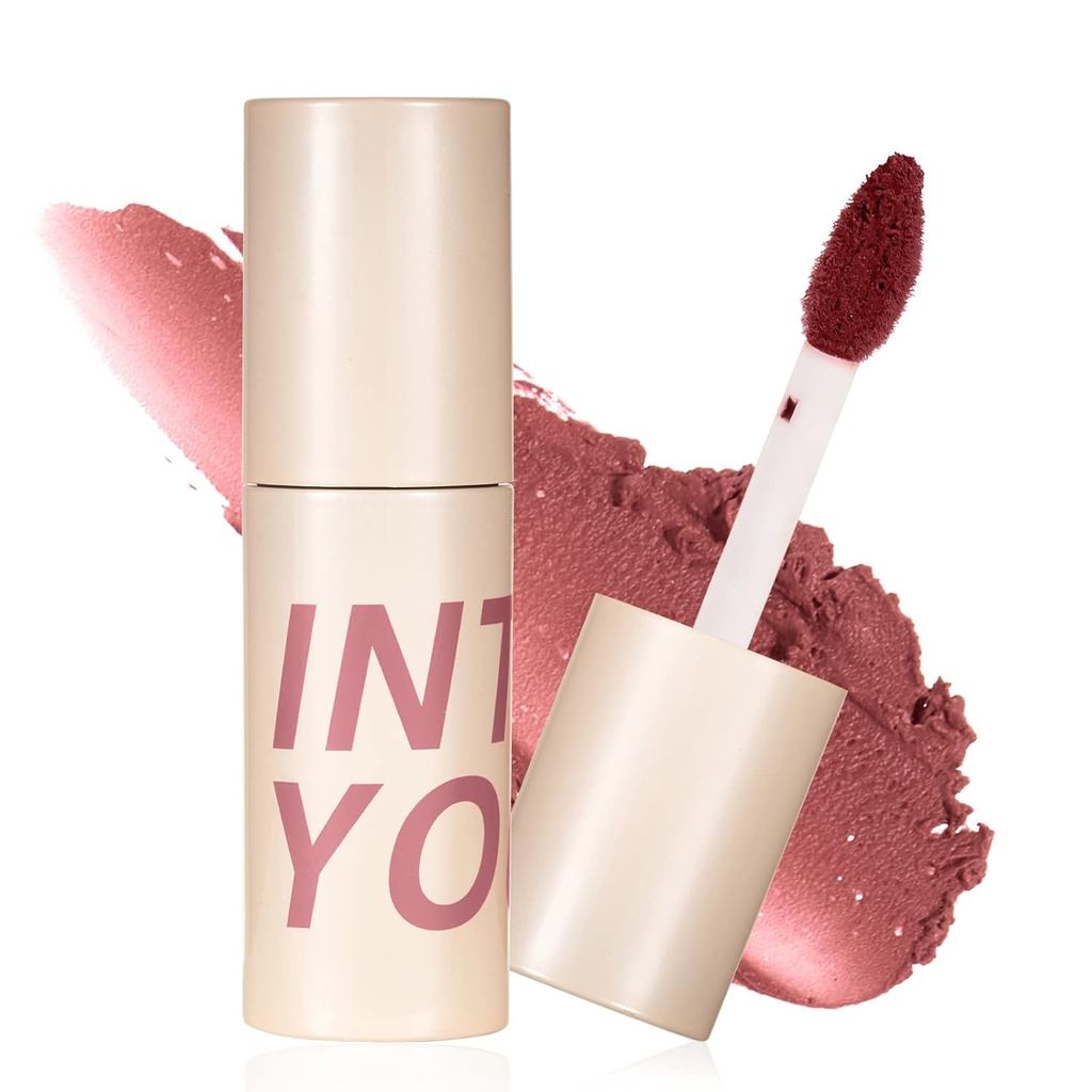 Batom Matte INTO YOU, Batom Líquido de Longa Duração para Mulheres, Brilho Labial à Prova d'Água de Longa Duração, Brilh — Oferta Verificada