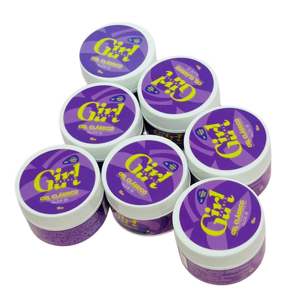 Gel Construtor UV 15g Livres de TPO/HEMA - Girl Fatale COM ANVISA