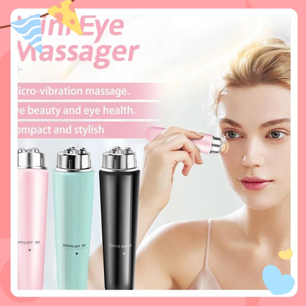 Massageador Facial Elétrico  , Mini Instrumentos De Beleza Ocular Com Micro Vibração , ABS 4 Em 1 Massagem Portáti