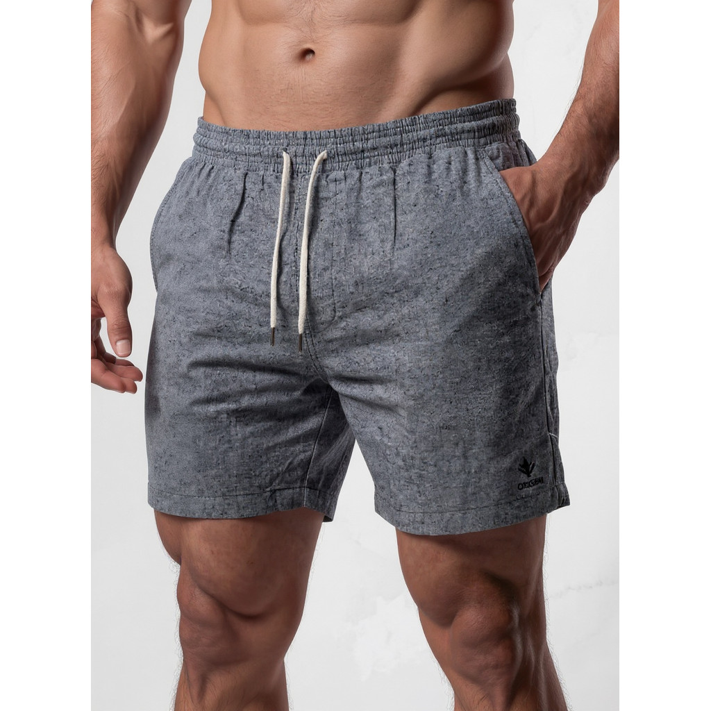 Kit 3 Bermudas Masculinas Linho Elastano Praiana Confortável Verão — Camis.Soares