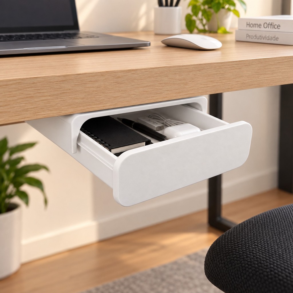 Gaveta Organizadora para Mesa Escritório Porta Objetos — imagem 2 de 2