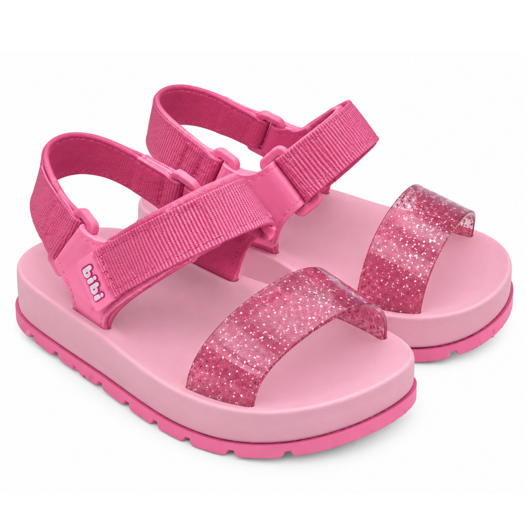 Sandália Papete Zaxy Infantil Menina Bibi Glitter Original · foto 2