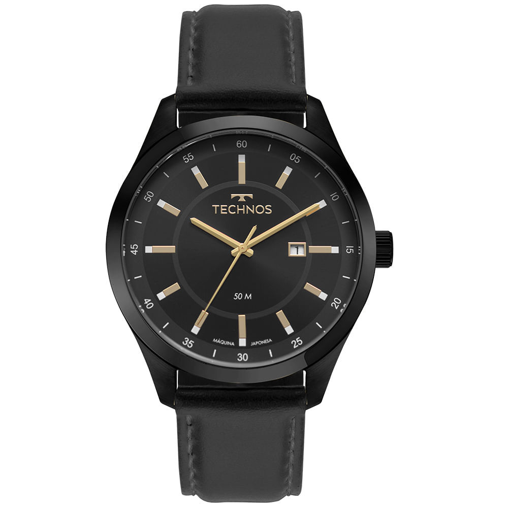 Relógio Technos Masculino Steel Preto - 2115NAX/0P