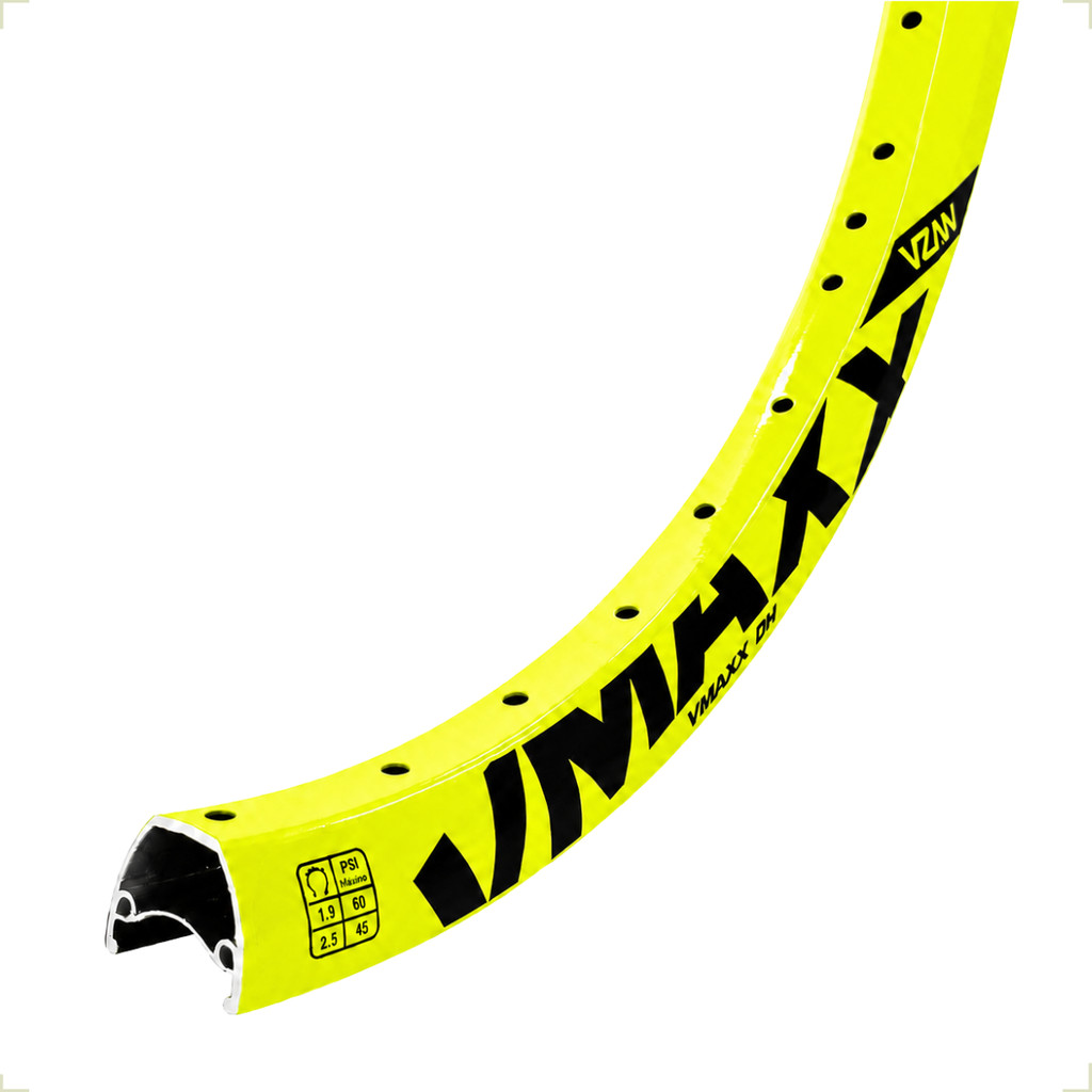 Aro 26 Vmaxx 36f Verniz Varias Cores Disco Dh Bike Vikingx Várias Cores Downhill Parede Dupla