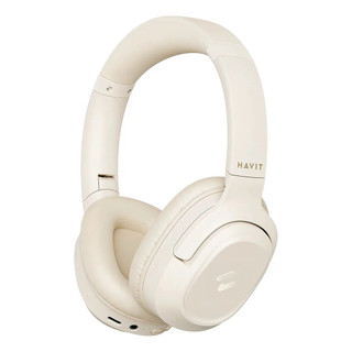 Headphone Bluetooth Havit H612bt Beige/branco Bege