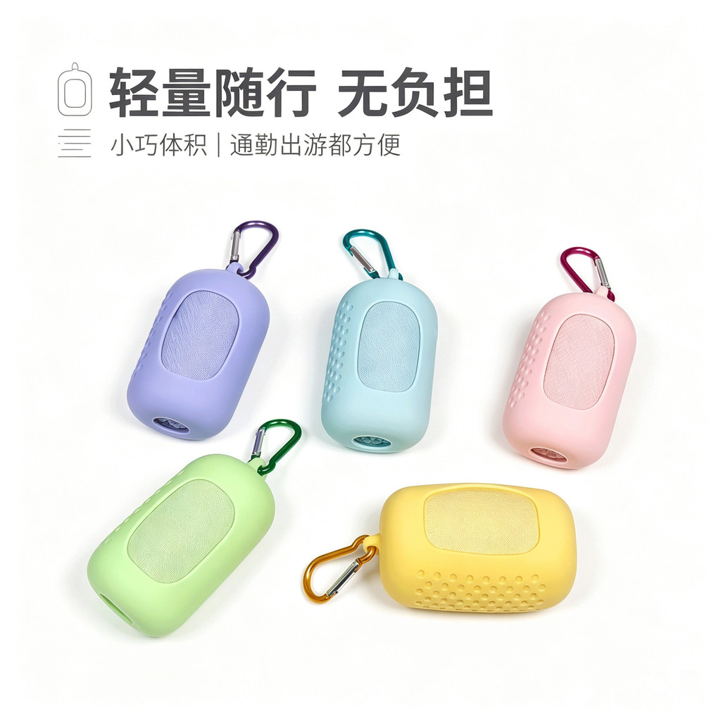 Toalha esportiva refrescante e de secagem rápida, portátil, com silicone para gelo, nas cores macaron, ideal para fitnes