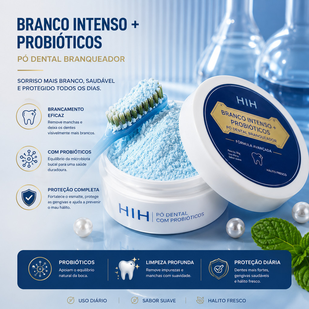 Branqueador Dentário Elimina a Sujeira e Melhora o Sorriso
