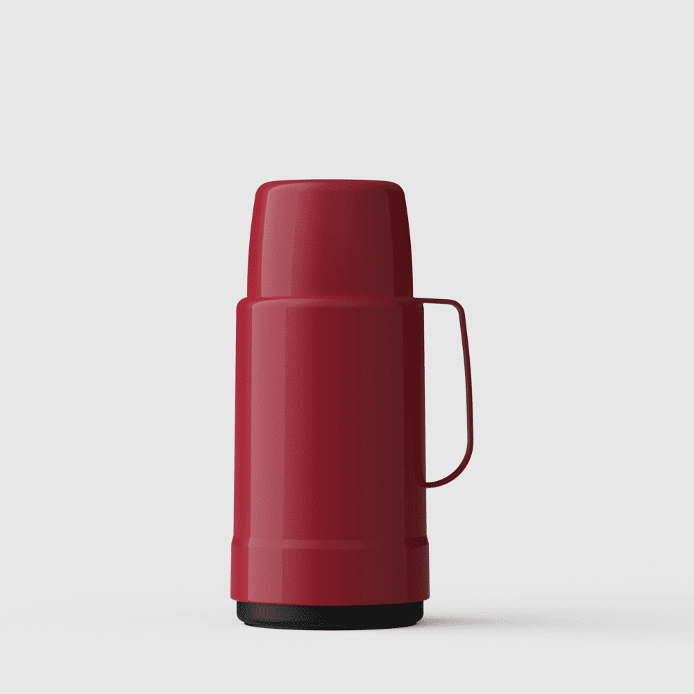 Garrafa Térmica GLT Rolha 500ml Vermelho Intenso Invicta