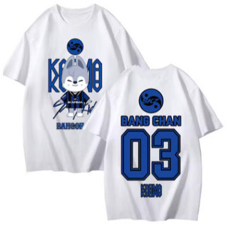 [Camiseta Premium em Algodão Puro]MIA Camiseta Stray Kids Karma 03 Adulto/Infantil Lançamento Unissex Em Algodao
