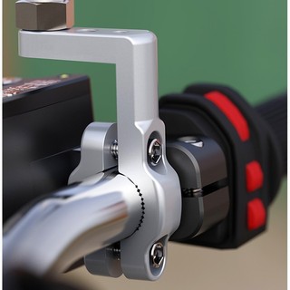 Suporte multifuncional para motocicleta, extensor de guidão, suporte para celular e navegação, instalação sem danos LII0