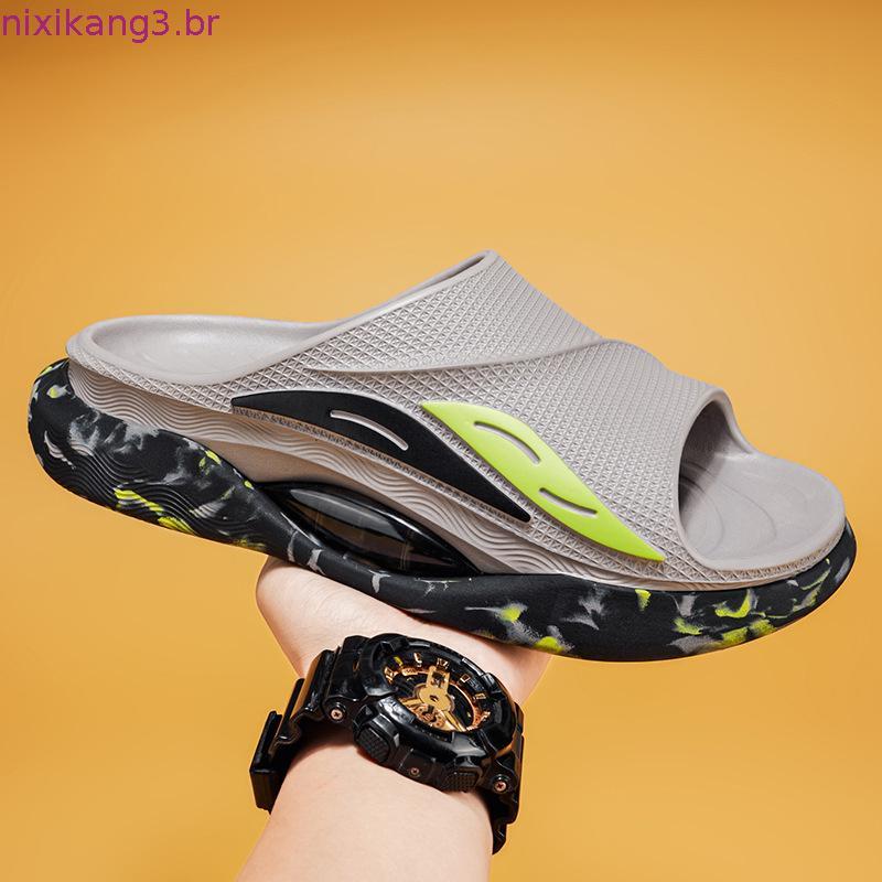Masculino EVA resistente ao desgaste sola de borracha moda Casual confortável sandálias antiderrapantes