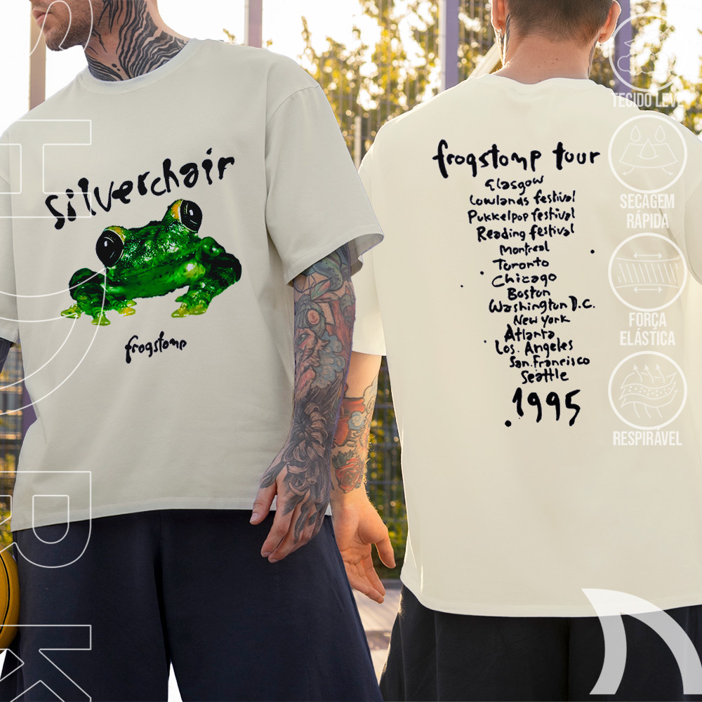 [Camiseta Premium em Algodão Puro]VOR Camiseta Masculina Vintage Comic Horror Básica Oversized 100% Algodão
